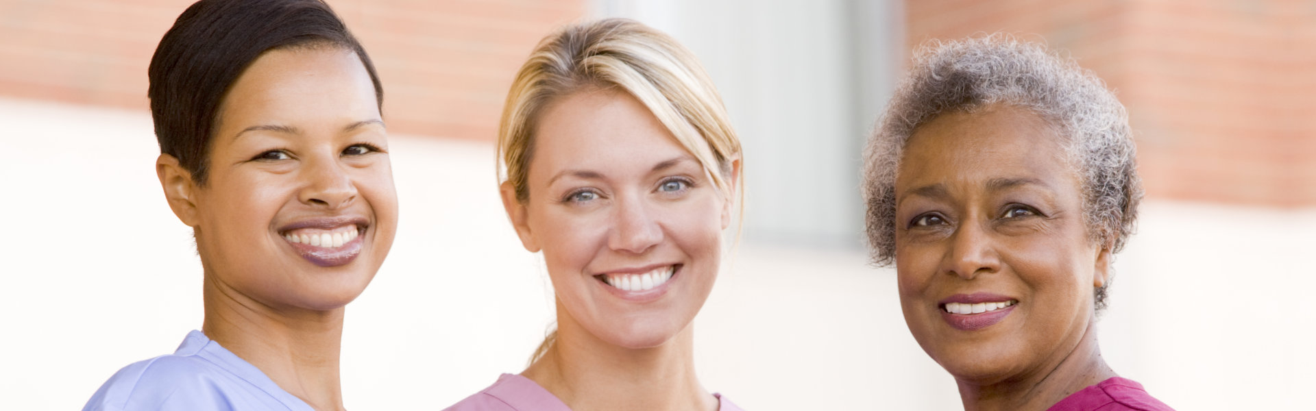 nurses showing their lovely smiles